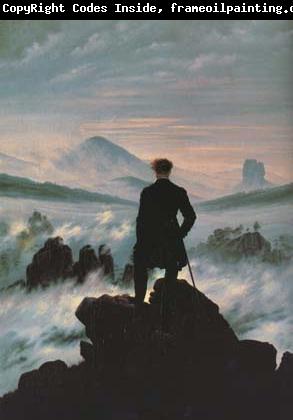Caspar David Friedrich Wanderer above the Sea of Fog (mk10)