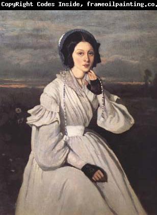 Jean Baptiste Camille  Corot Portrait de Madame Charmois (mk11)