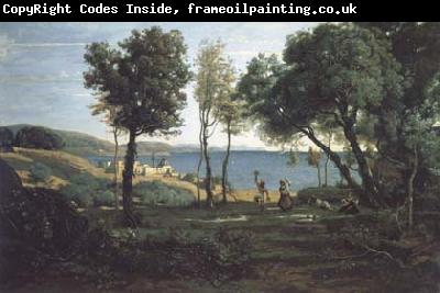 Jean Baptiste Camille  Corot Site des environs de Naple (mk11)