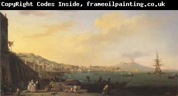 VERNET, Claude-Joseph View of Naples with Nt.Vesuvius (mk05)