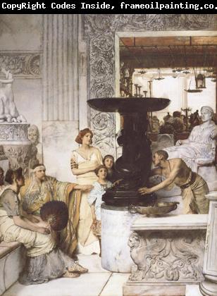 Alma-Tadema, Sir Lawrence The Sculpture Gallery (mk23)