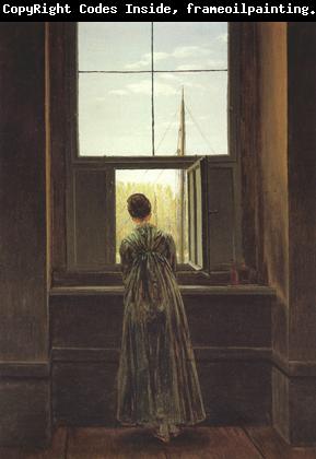 Caspar David Friedrich Woman at a Window (mk22)