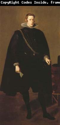Diego Velazquez Portrait en Pied de Philippe IV (df02)