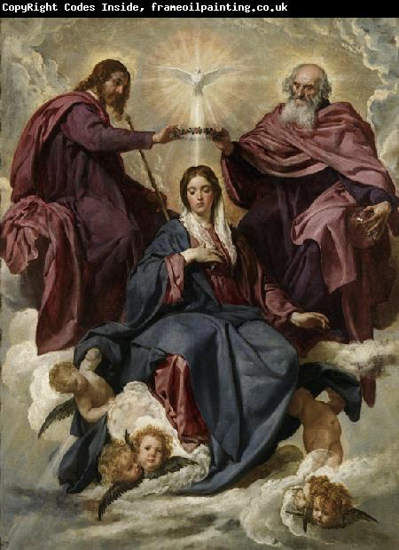 Diego Velazquez The Coronation of the Virgin (df01)
