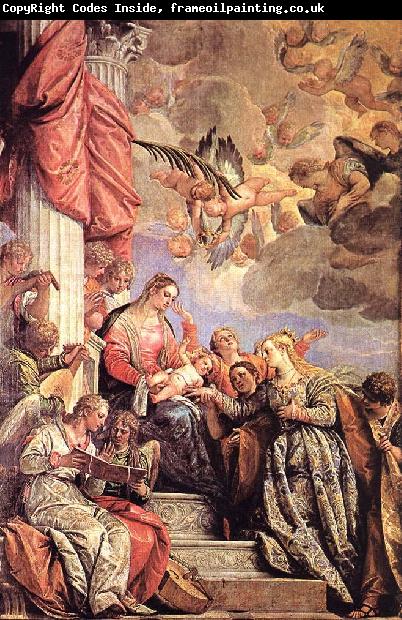 VERONESE (Paolo Caliari) The Marriage of St Catherine awr