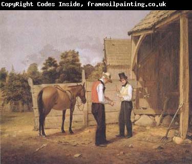 William Sidney Mount The Horse Trade (mk13)