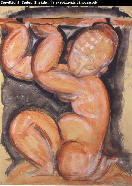 Amedeo Modigliani Caryatid (mk39)