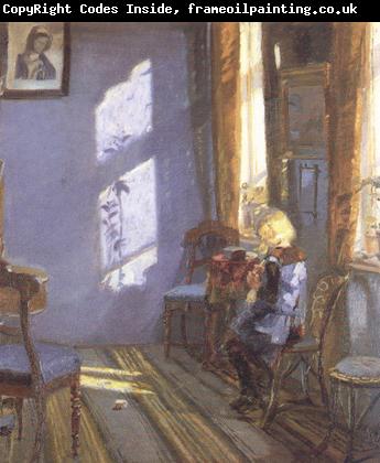 Anna Ancher Sunshine in the Blue Room (nn02)