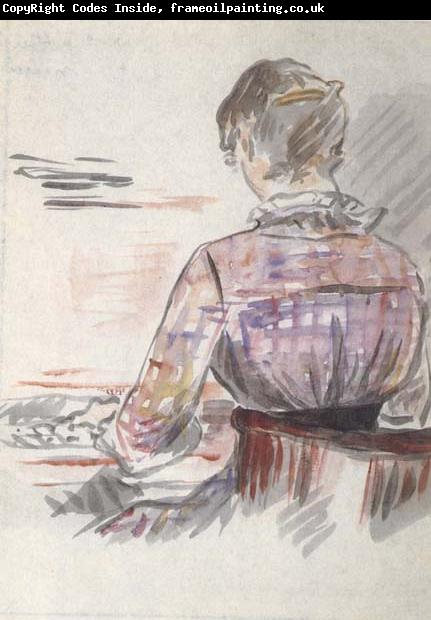 Edouard Manet Femme Jouant du piano (mk40)