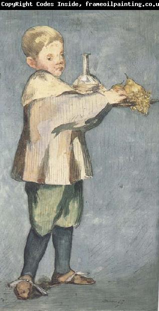 Edouard Manet Enfant portant un plateau (mk40)