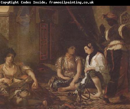 Eugene Delacroix Femmes d'Alger dans leur appartement (mk32)