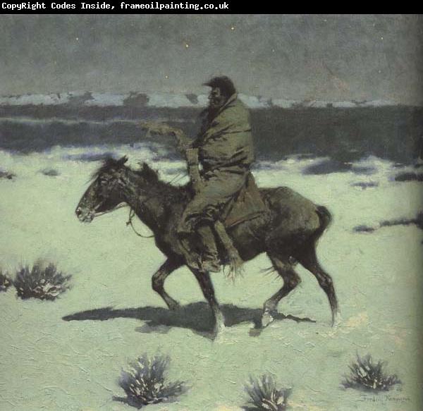 Frederic Remington The Luckless Hunter (mk43)