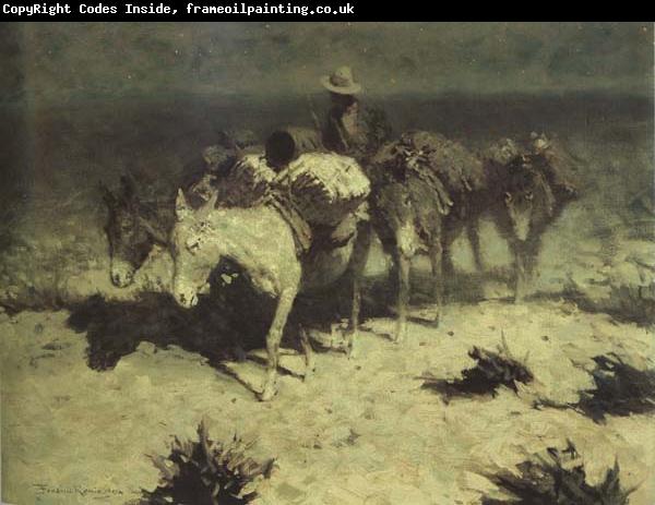Frederic Remington The Desert Prospector (mk43)