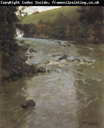 Frits Thaulow The Lysaker River in Summer (nn02)
