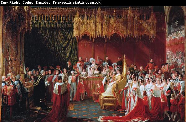 George Hayter The Coronation of Queen Victoria (mk25)