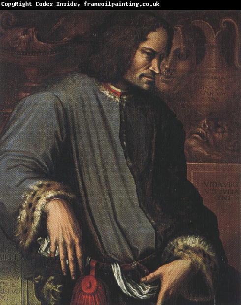 Sandro Botticelli Giorgio Vasari,Portrait of Lorenzo the Magnificent (mk36)