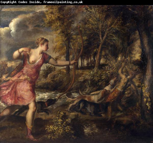 Titian The Death of Actaeon (mk25)