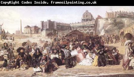 William Powell  Frith Ramsgate Sands 'Life at the Seaside' (mk25)