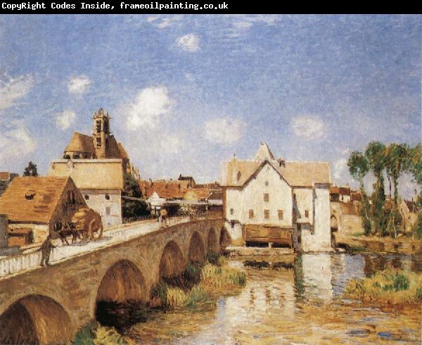 Alfred Sisley The Bridge of Moret