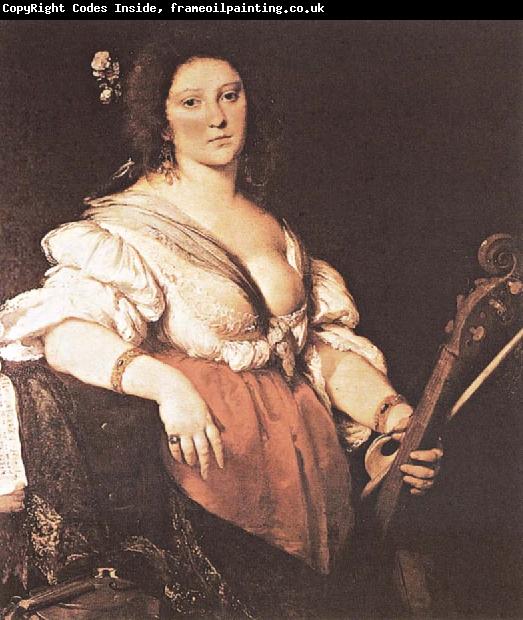 Bernardo Strozzi Bernardo Strozzi, Joueuse de viole de gamb