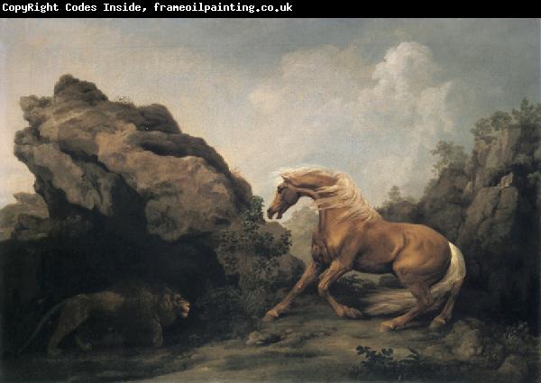 George Stubbs Horse Frightened by a lion
