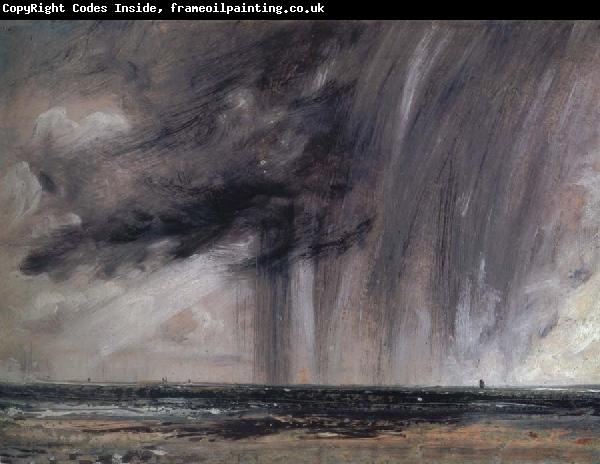 John Constable Rainstorm over the sea