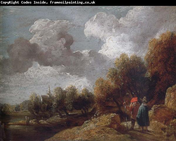 John Constable Landscape after Teniers