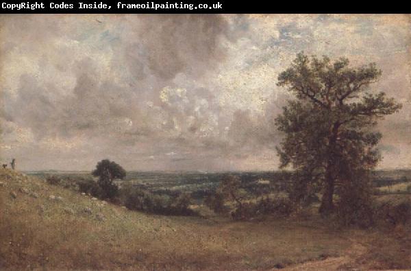 John Constable West End Fields,Hampstead,noon
