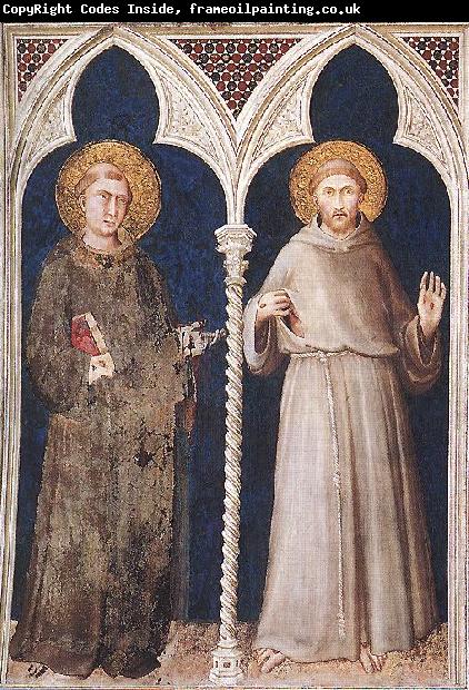 Simone Martini St Anthony and St Francis