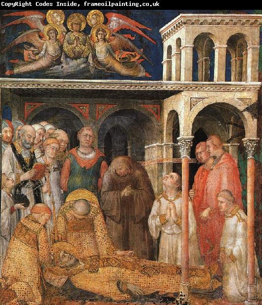 Simone Martini The Death of St. Martin