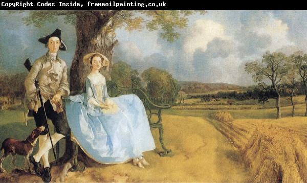 Thomas Gainsborough Robert Andrews and his Wife Frances