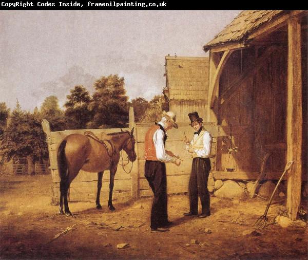 William Sidney Mount The Horse Dealers