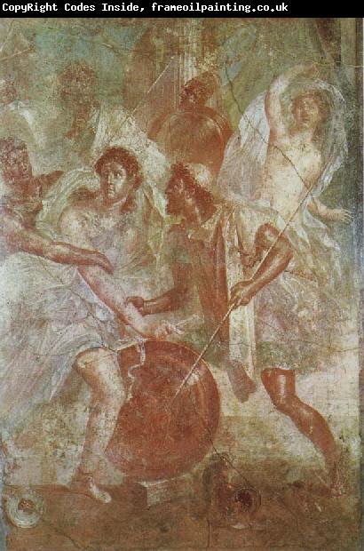 unknow artist Wall painting from the House of the Dioscuri at Pompeii