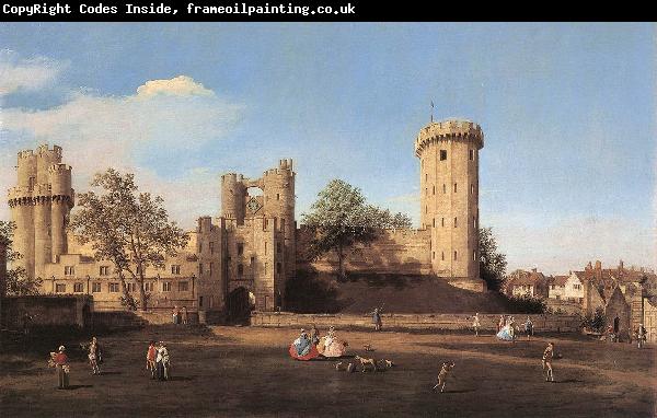 Canaletto Warwick Castle: the East Front df