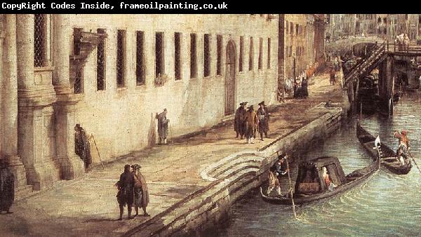 Canaletto Rio dei Mendicanti (detail) s