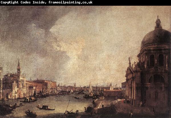 Canaletto Entrance to the Grand Canal: Looking East