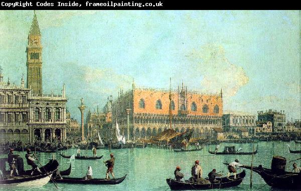 Canaletto Veduta del Palazzo Ducale
