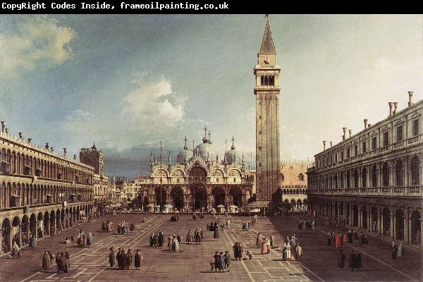 Canaletto Piazza San Marco with the Basilica fg