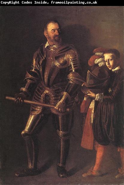 Caravaggio Portrait of Alof de Wignacourt  v