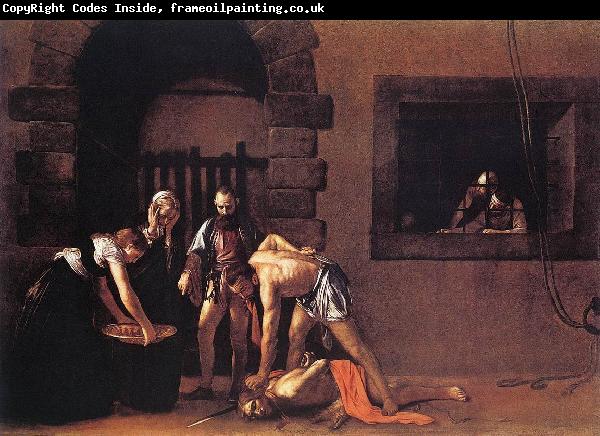 Caravaggio Beheading of Saint John the Baptist fg