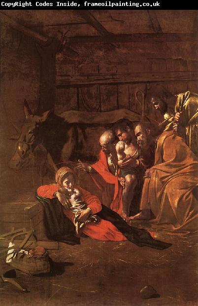 Caravaggio Adoration of the Shepherds fg