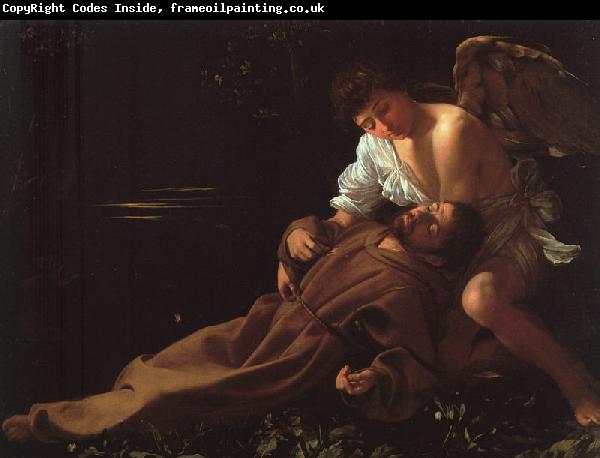 Caravaggio St.Francis in Ecstasy