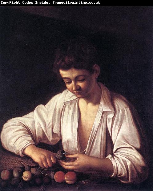 Caravaggio Boy Peeling a Fruit df