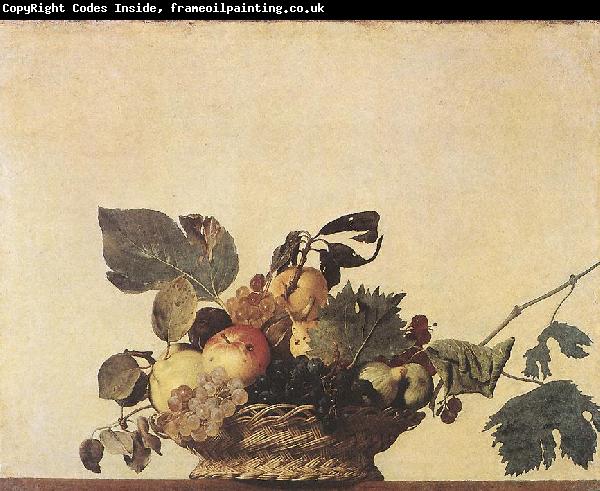 Caravaggio Basket of Fruit df