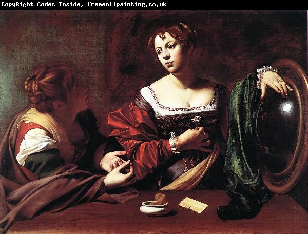 Caravaggio Martha and Mary Magdalene gg