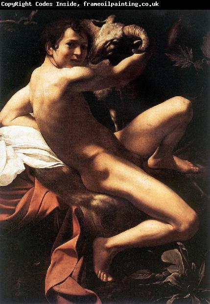Caravaggio St. John the Baptist (Youth with Ram)  fdy