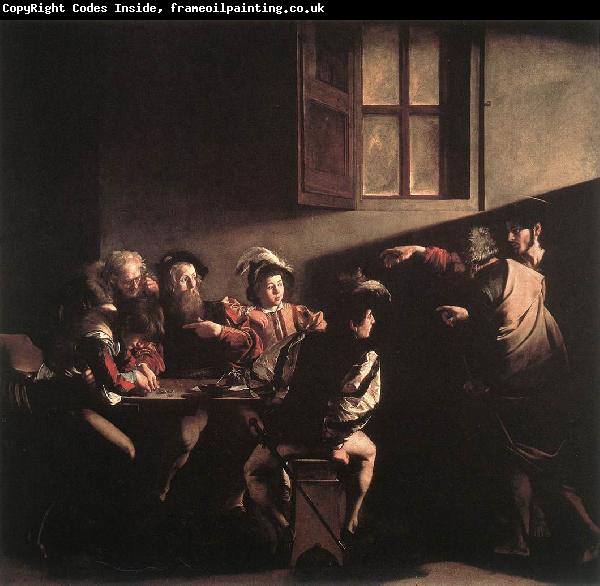 Caravaggio The Calling of Saint Matthew fg