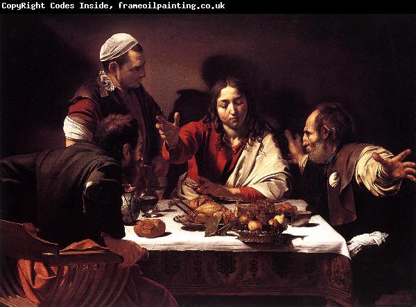 Caravaggio Supper at Emmaus gg