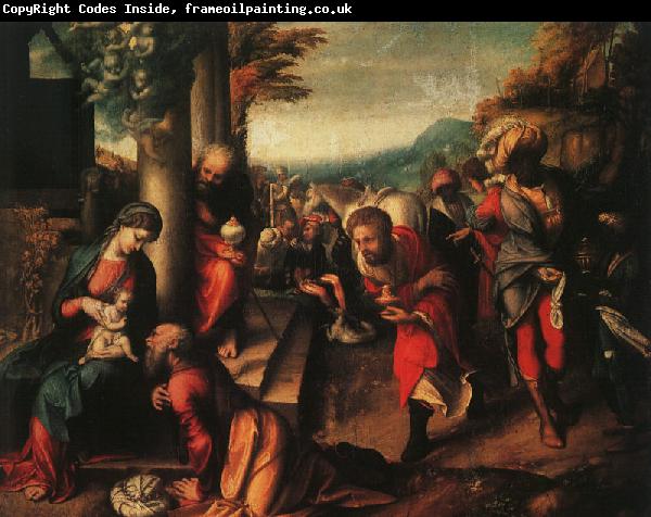 Correggio The Adoration of the Magi fg