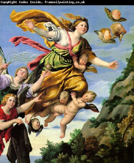 Domenichino The Assumption of Mary Magdalene into Heaven